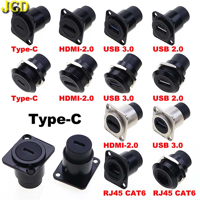 RJ45 USB 2.0 3.0 HDMI-2.0 Type - огляд і ціна Transmission Jack Adapter