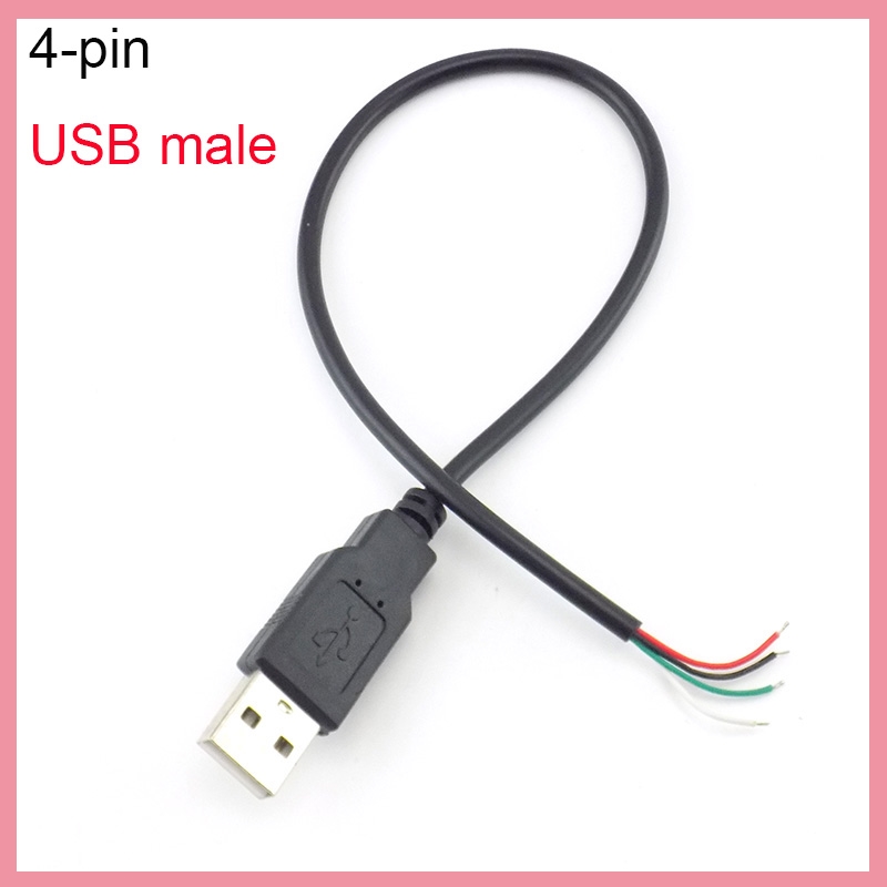 4Pins Diy USB Male Jack Connec - огляд і ціна Transmission Jack Adapter