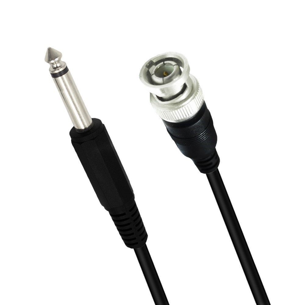 1.8M BNC Male to 6.35mm 1/4 In - огляд і ціна Transmission Jack Adapter