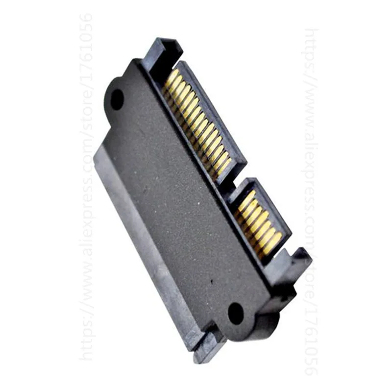 1pc SATA 22 Pin 7+15 Male Plug - огляд і ціна Transmission Jack Adapter