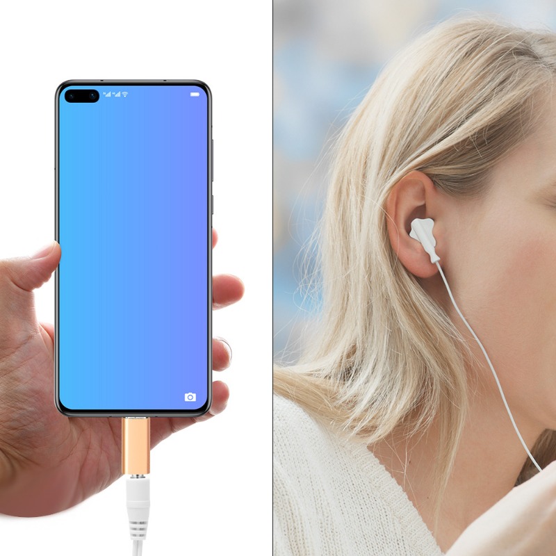 Earphone Converter Type-C Fema - огляд і ціна Transmission Jack Adapter