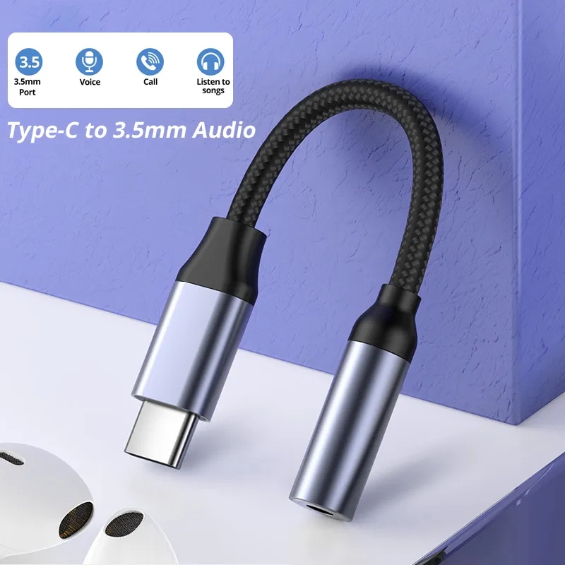USB Type C To 3.5mm Aux Adapte - огляд і ціна Transmission Jack Adapter