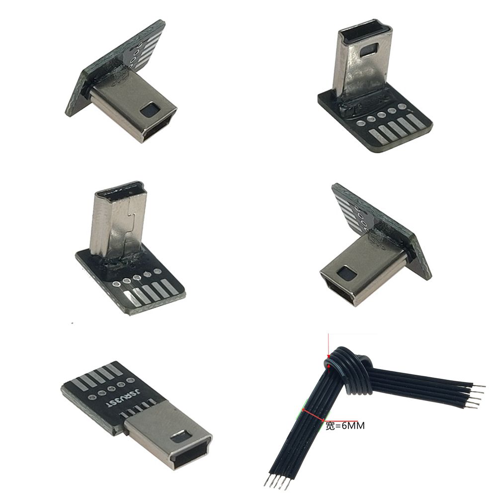 2PCS DIY mini USB 2.0 Male Plu - огляд і ціна Transmission Jack Adapter